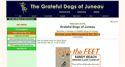 Desktop Screenshot of gratefuldogsofjuneau.org
